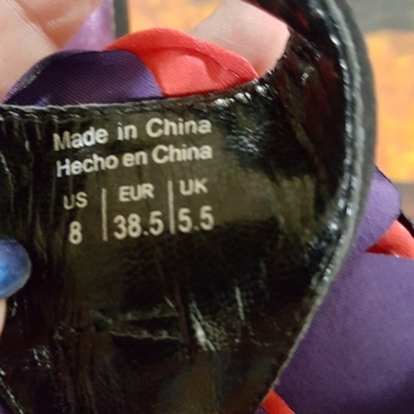 Call it Spring sexy floral pumps 8 NWOB - Picture 5 of 6